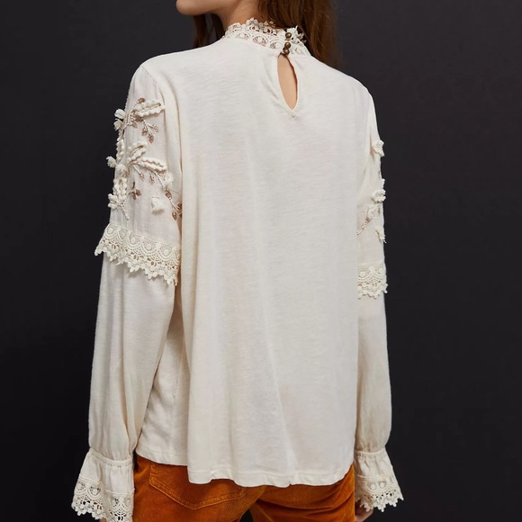 Anthropologie Jemma Lace Blouse - Picture 3 of 12
